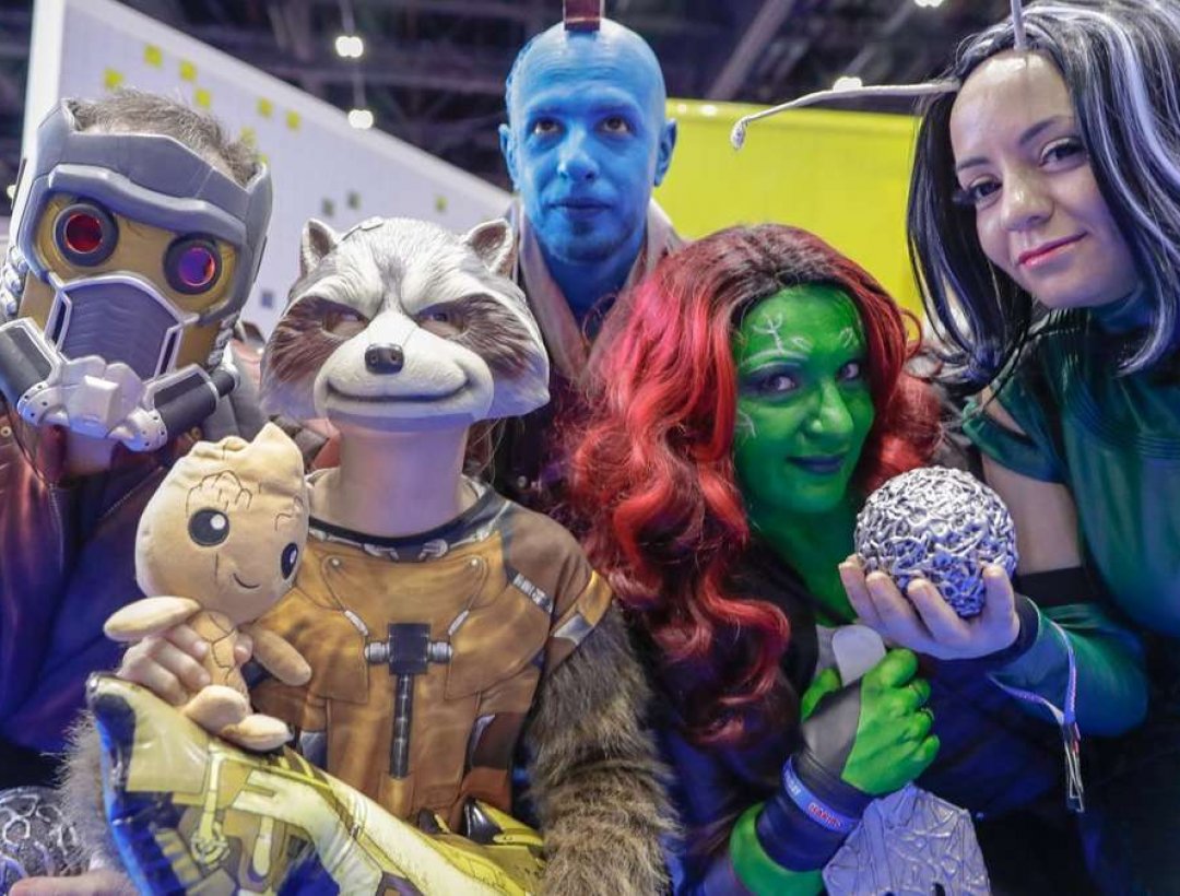 С персонажами Middle East Film & Comic Con не соскучишься