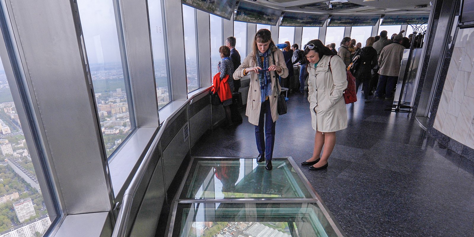 Экскурсия на Останкинскую башню впечатлит даже в пасмурную погоду