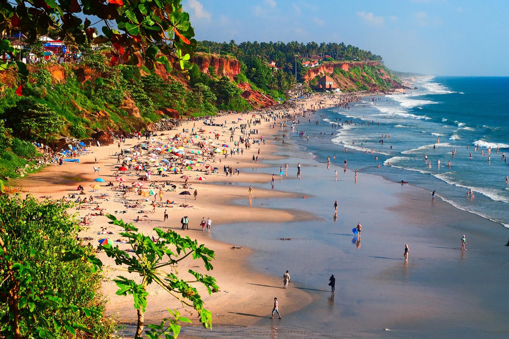 Пляжи Кералы в высокий сезон