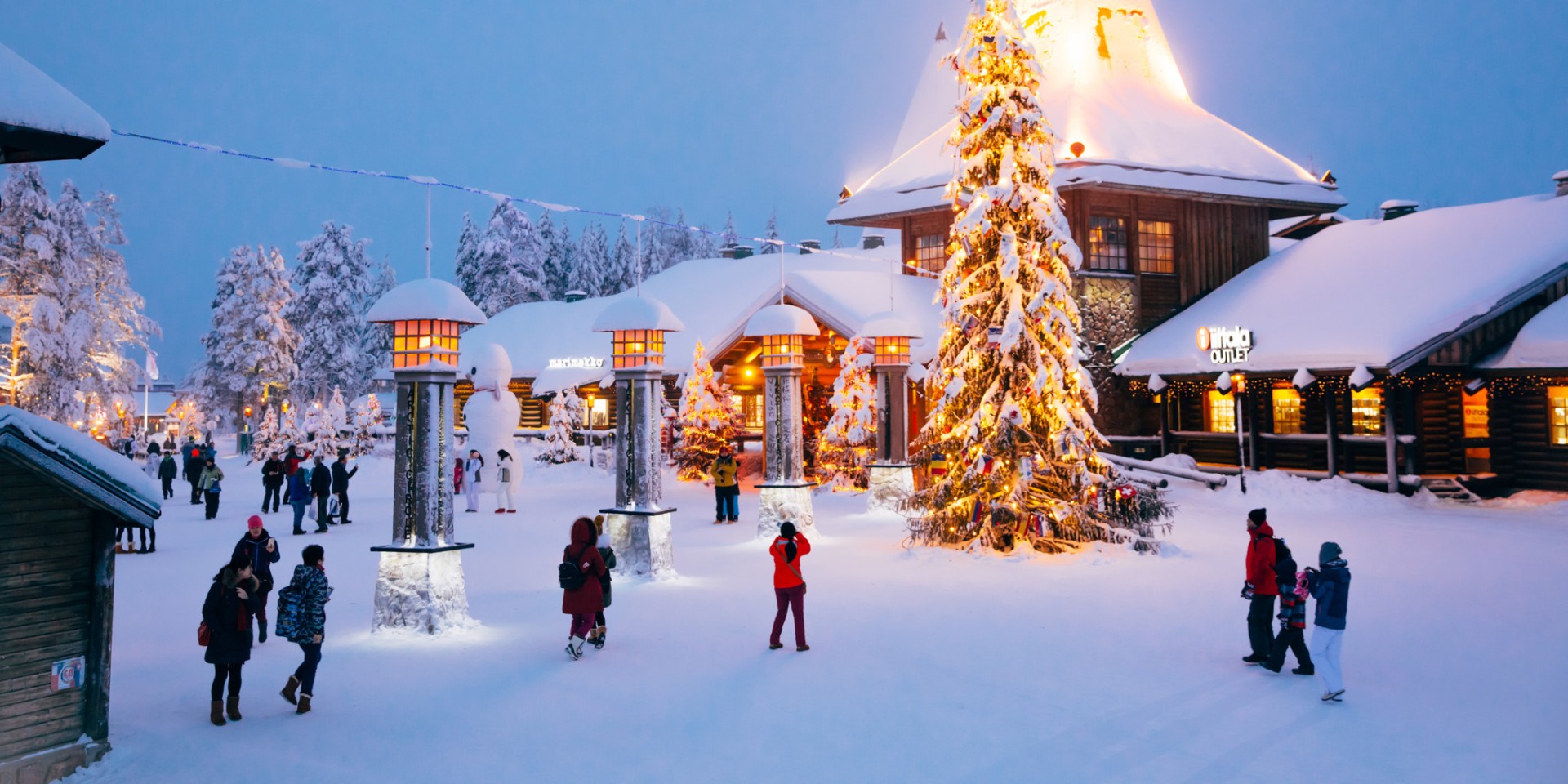 Финляндия традиционно одна из наиболее популярных у туристов стран для новогоднего путешествия.