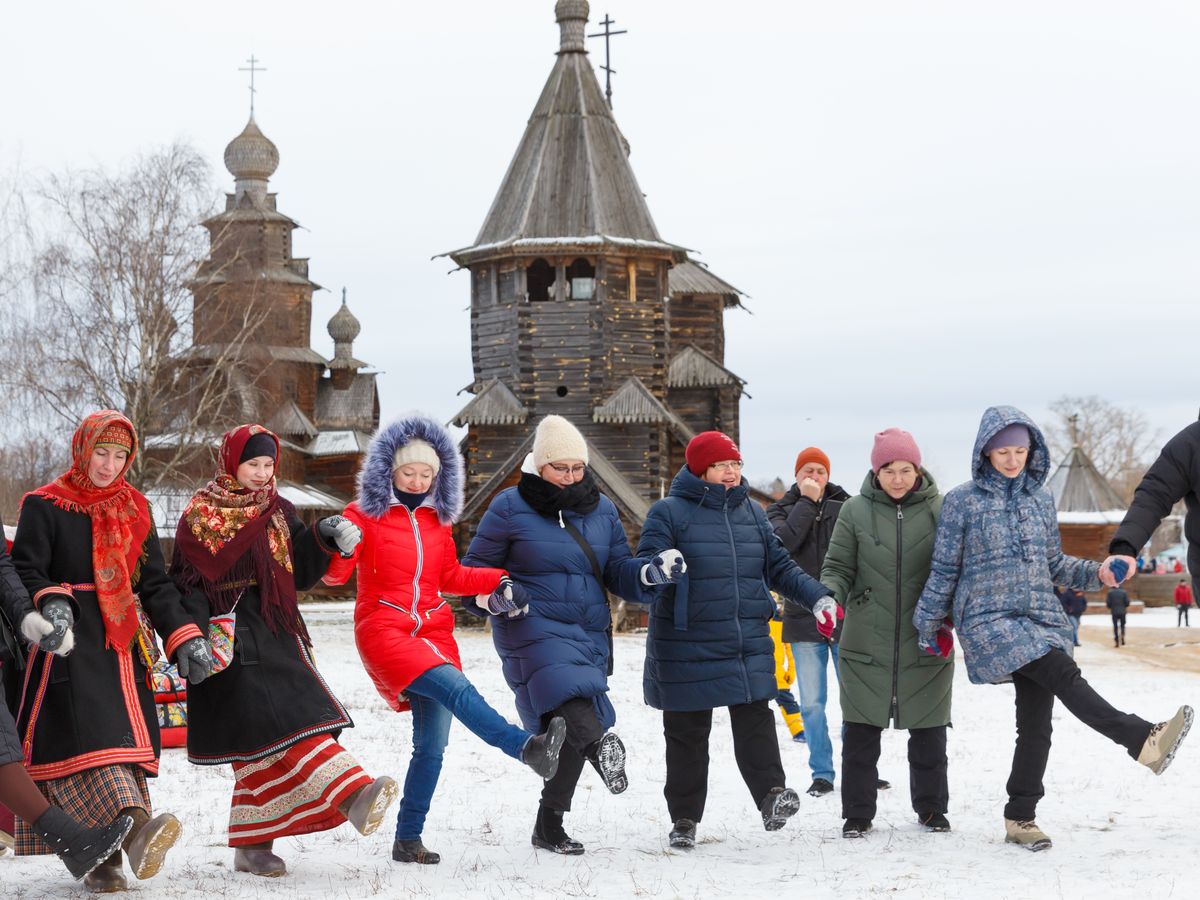 В Рождество в Музее деревянного зодчества проводится традиционный праздник «Святки». (Фото: vladmuseum.ru)