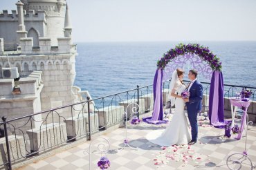 Самые красивые места для свадьбы в России